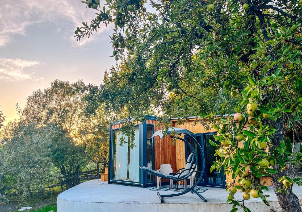 Elysian Fields - The Island Tiny House Bed & Breakfast Sadu ภายนอก รูปภาพ